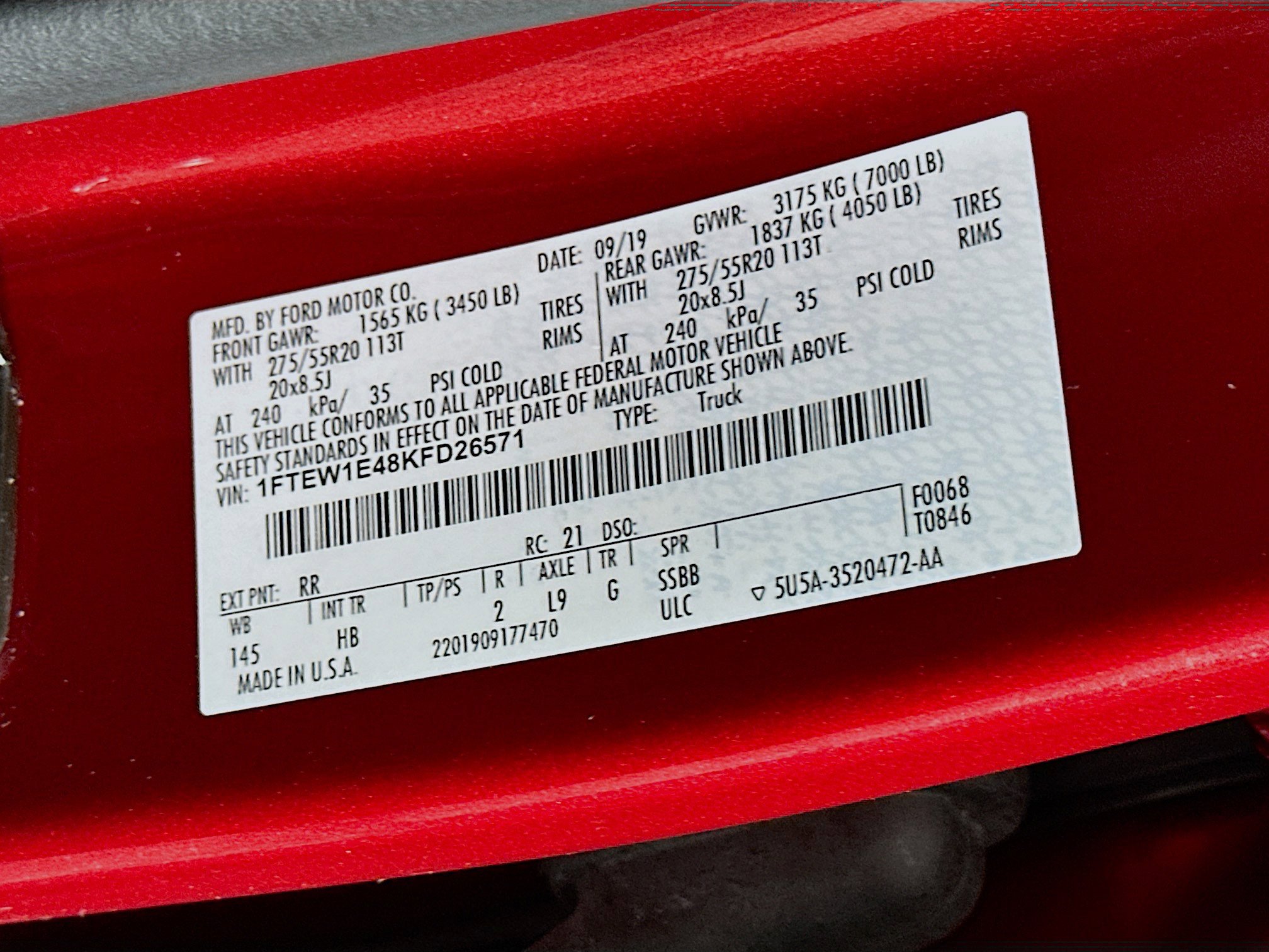 Used 2019 Ford F150 Lariat image 12