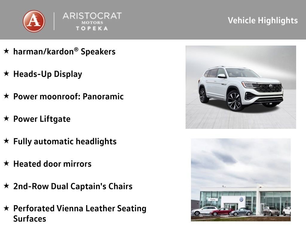 New 2026 Volkswagen Atlas SEL Premium R-Line image 2