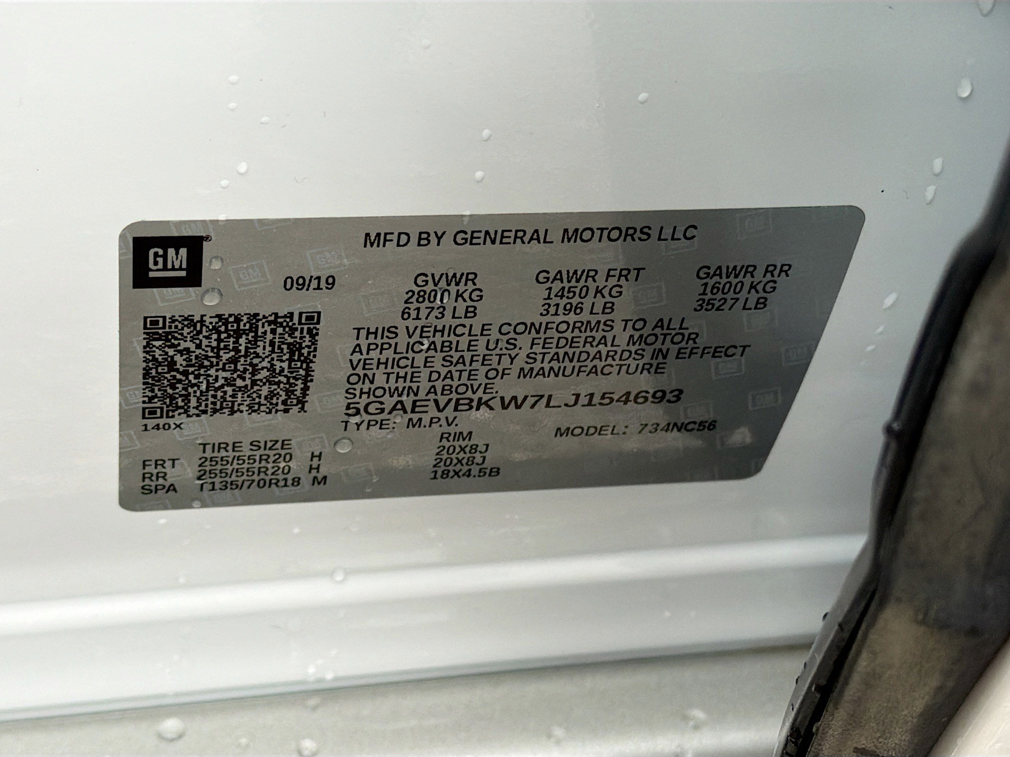 Used 2020 Buick Enclave Premium w/ Surround and Sites Package image 44