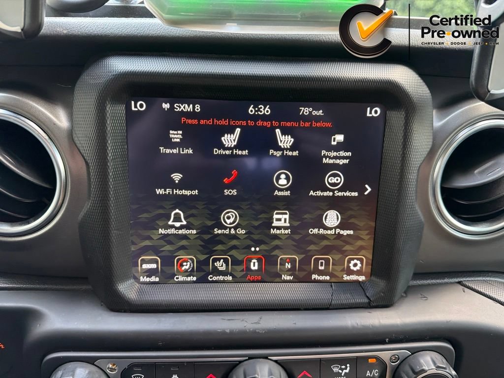 Certified 2023 Jeep Gladiator Rubicon w/ Cold Weather Group AWD/4WD image 86
