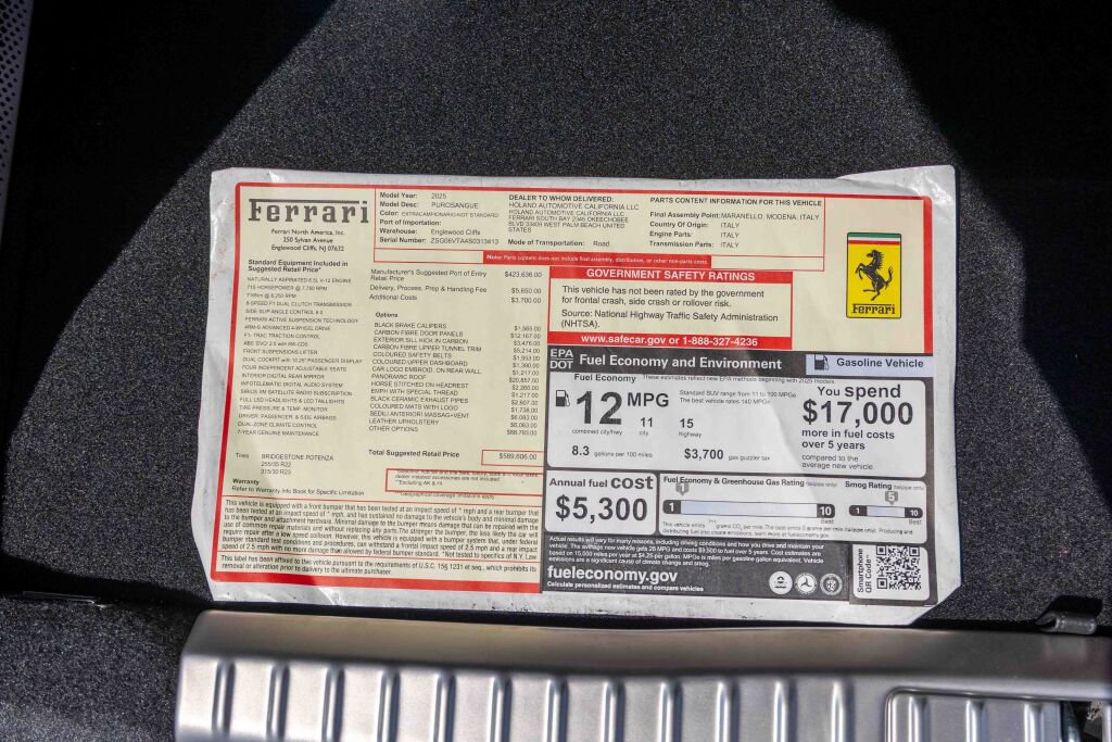 Certified 2025 Ferrari Purosangue image 38