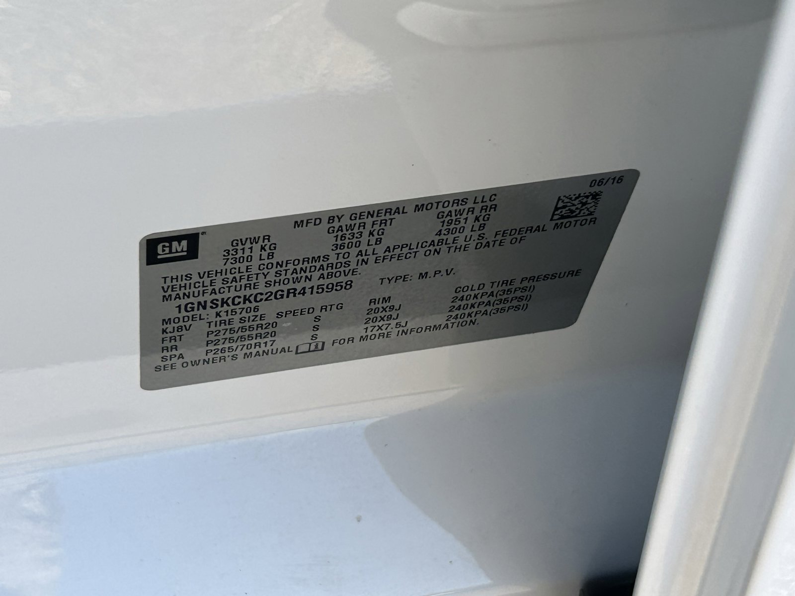 Certified 2016 Chevrolet Tahoe LTZ image 34