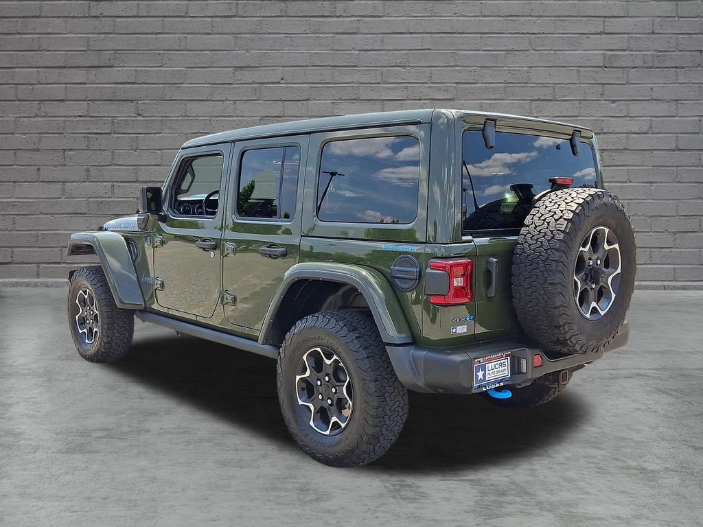 Used 2023 Jeep Wrangler Unlimited Rubicon 4xe w/ Steel Bumper Group AWD/4WD image 8
