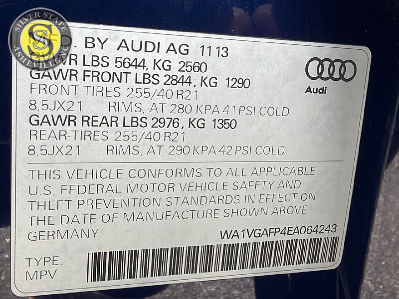Used 2014 Audi SQ5 Prestige w/ Prestige Package AWD/4WD image 31