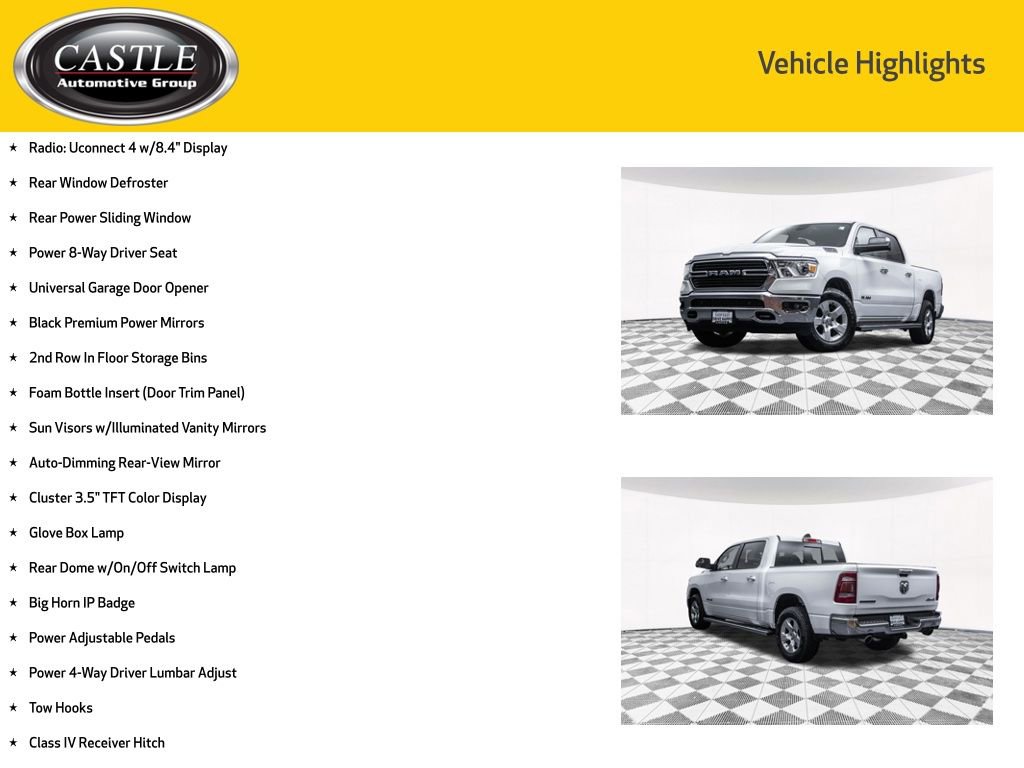 Used 2020 RAM 1500 Big Horn image 7