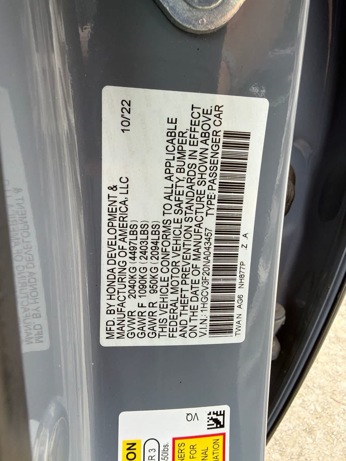 Used 2022 Honda Accord Sport image 22