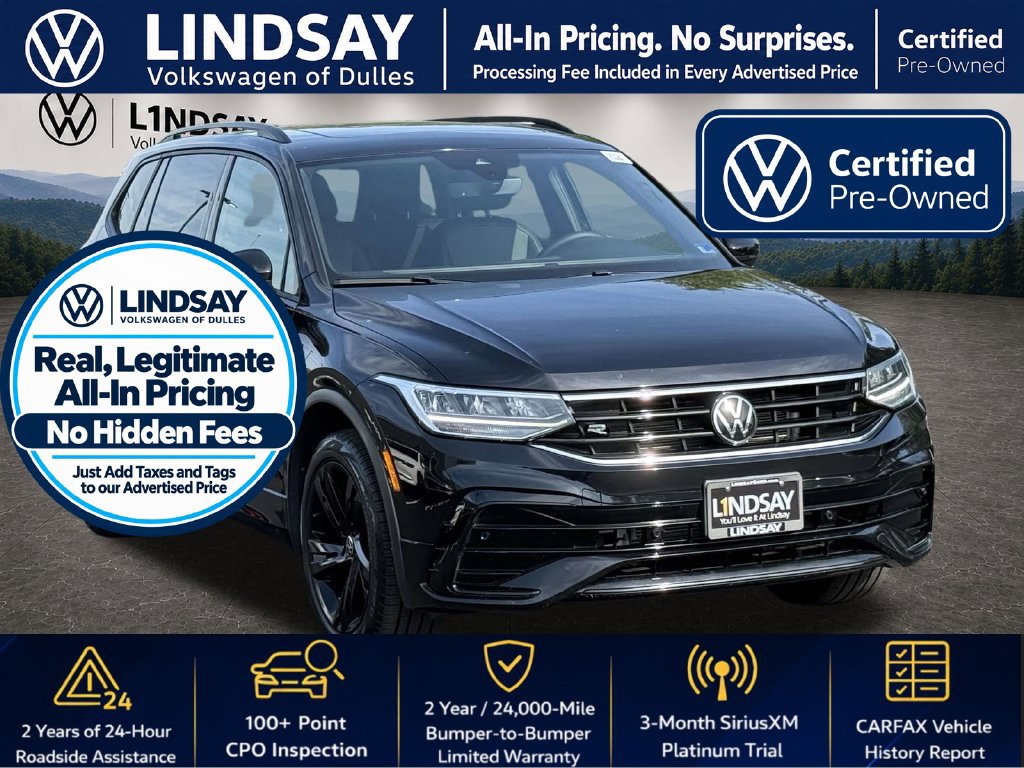 Used 2024 Volkswagen Tiguan SE R-Line FWD image 1