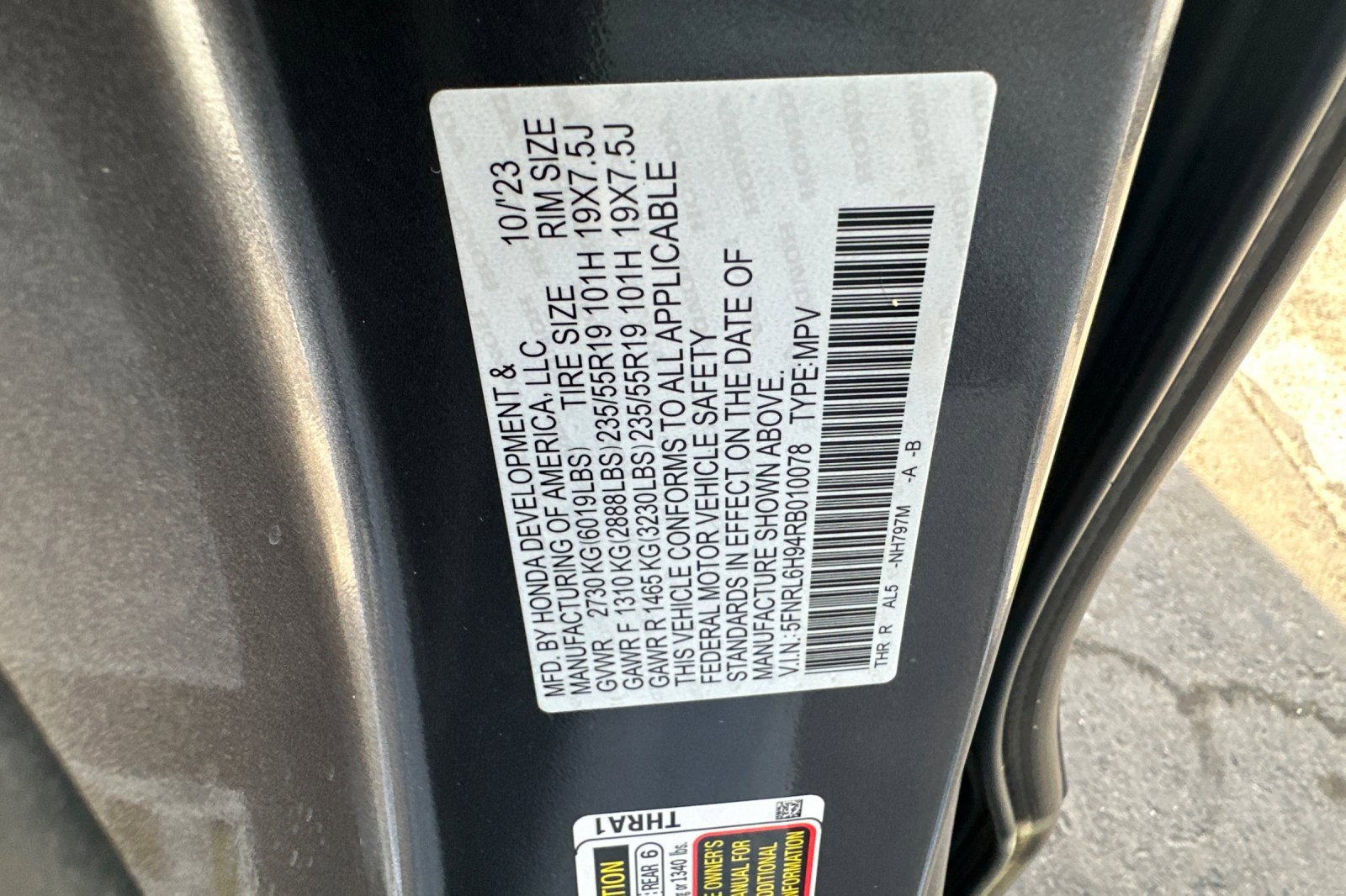 Certified 2024 Honda Odyssey Elite image 31