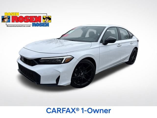 Certified 2025 Honda Civic Sport image 1