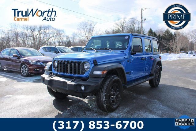 Used 2025 Jeep Wrangler Sport image 1