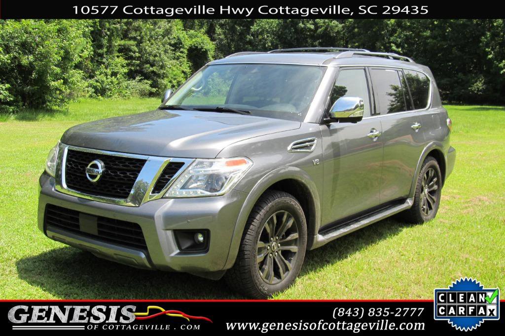 Used 2019 Nissan Armada Platinum w/ Captain's Chairs Package