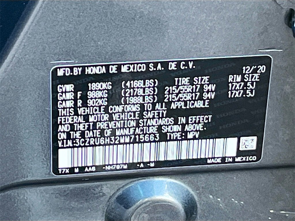 Used 2021 Honda HR-V LX image 29