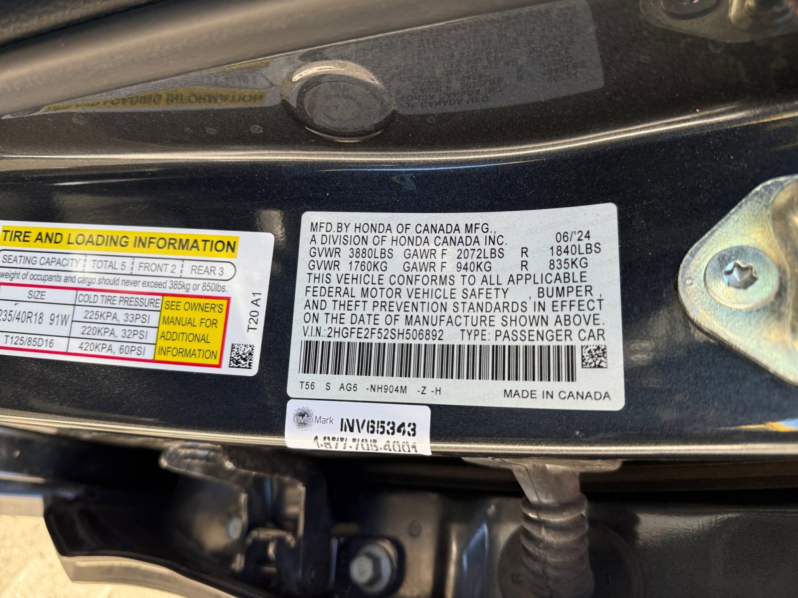 Used 2025 Honda Civic Sport image 23