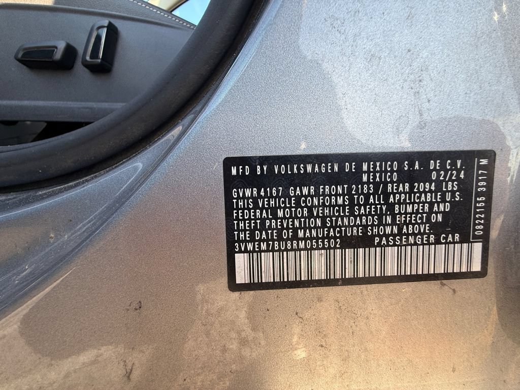 Used 2024 Volkswagen Jetta SE FWD image 43