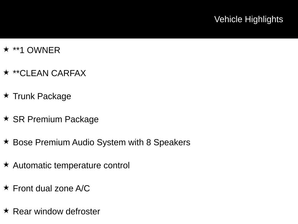 Used 2025 Nissan Sentra SR w/ SR Premium Package FWD image 9