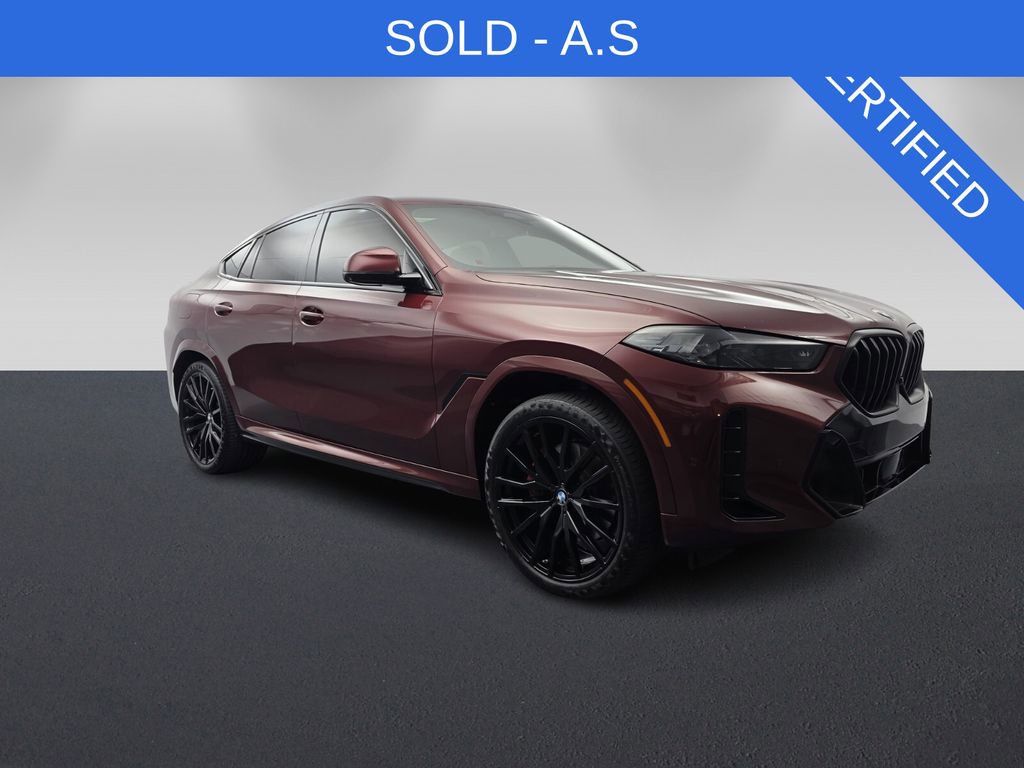 Certified 2024 BMW X6 xDrive40i w/ Premium Package image 1