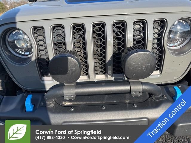 Used 2023 Jeep Wrangler Unlimited Rubicon 4xe w/ Steel Bumper Group image 13