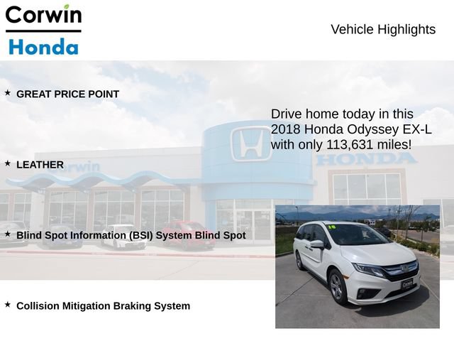 Used 2018 Honda Odyssey EX-L image 6