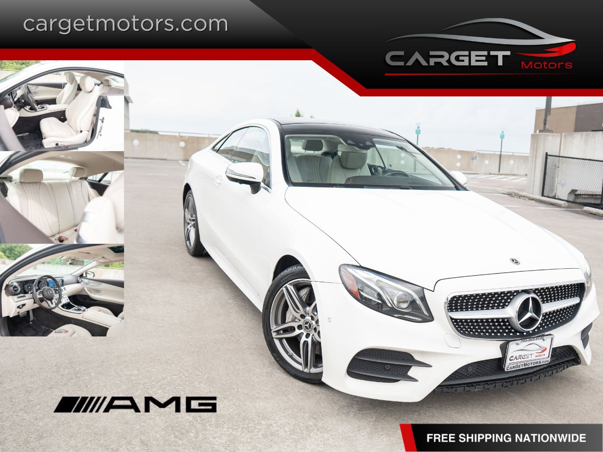 Used 2019 Mercedes-Benz E 450 4MATIC Coupe w/ AMG Line Package