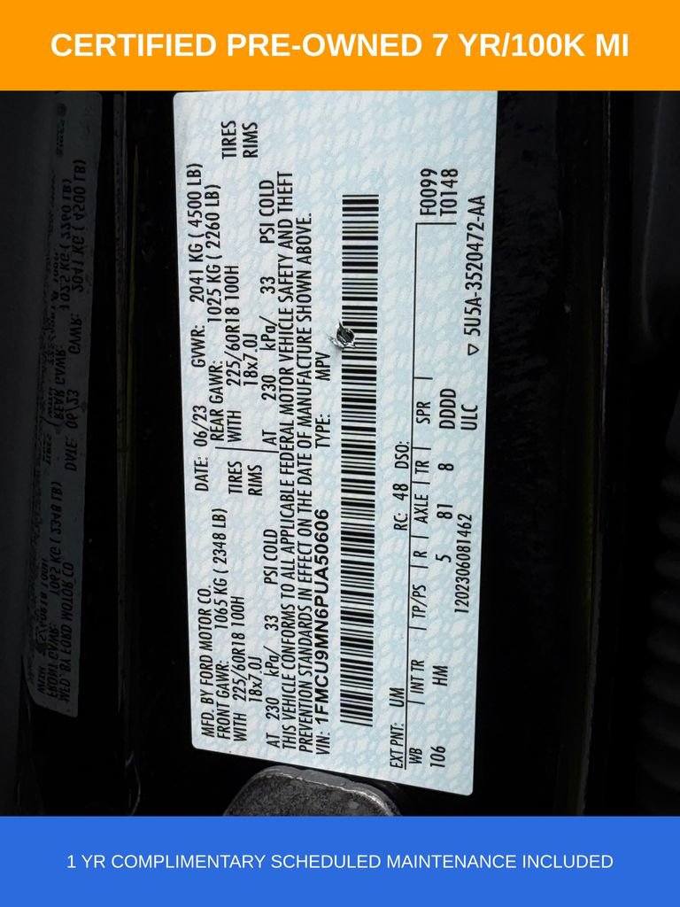Used 2023 Ford Escape ST-Line w/ Tech Pack #1 AWD/4WD image 33