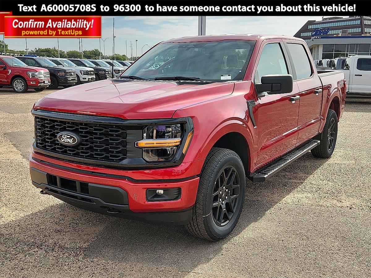 New 2025 Ford F150 STX w/ STX Black Appearance Package