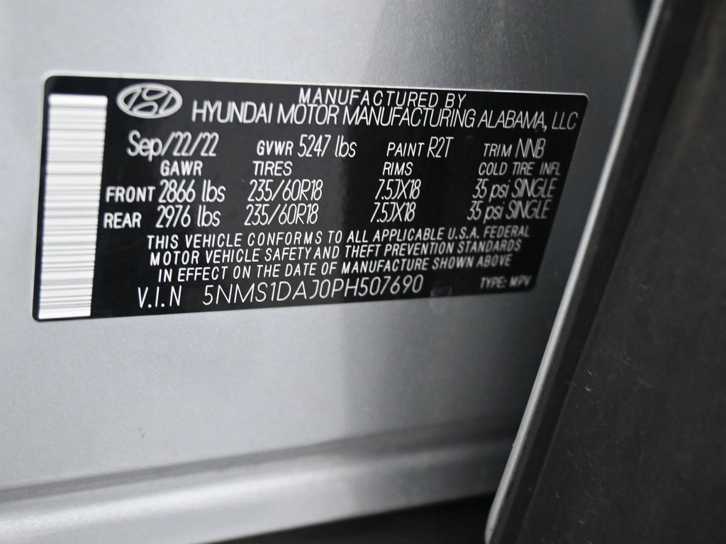 Used 2023 Hyundai Santa Fe SE image 9