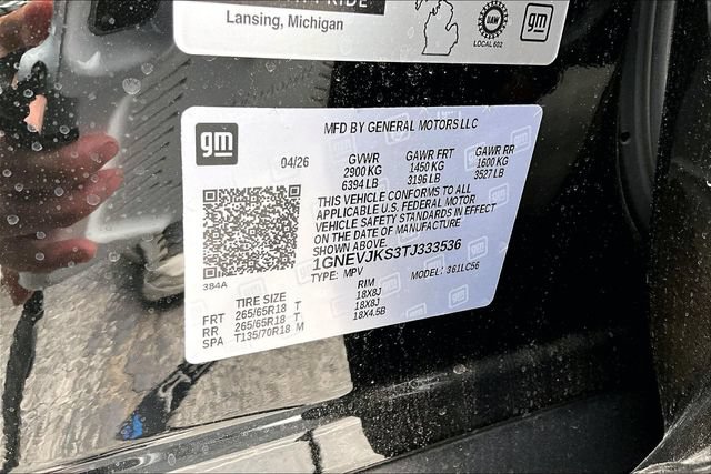 New 2026 Chevrolet Traverse Z71 w/ Enhanced Driving Package AWD/4WD image 13