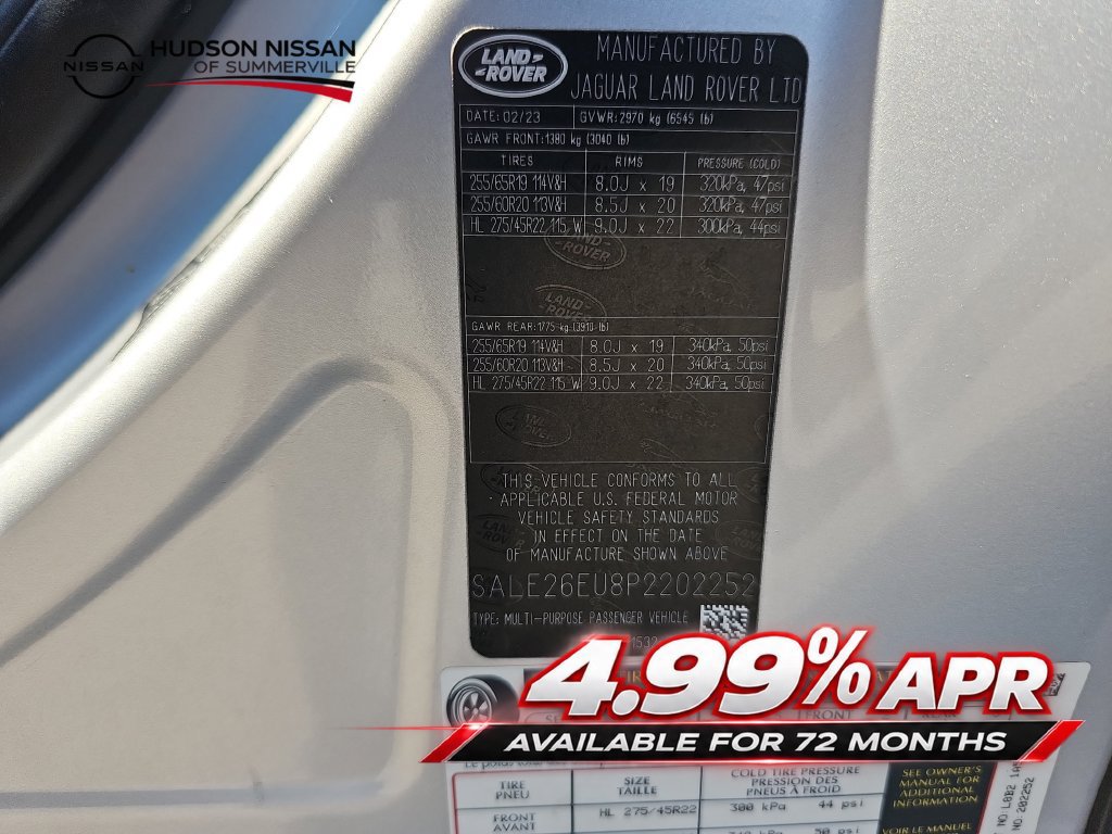 Used 2023 Land Rover Defender 90 X-Dynamic SE AWD/4WD image 32
