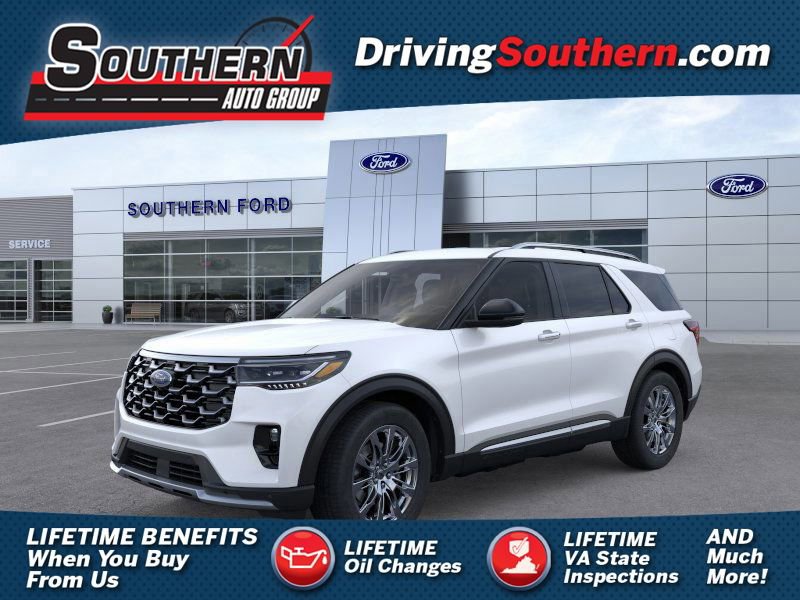 New 2025 Ford Explorer Platinum