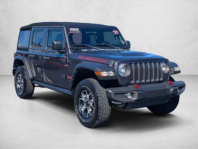 Used 2021 Jeep Wrangler Unlimited Rubicon w/ Safety Group image 3
