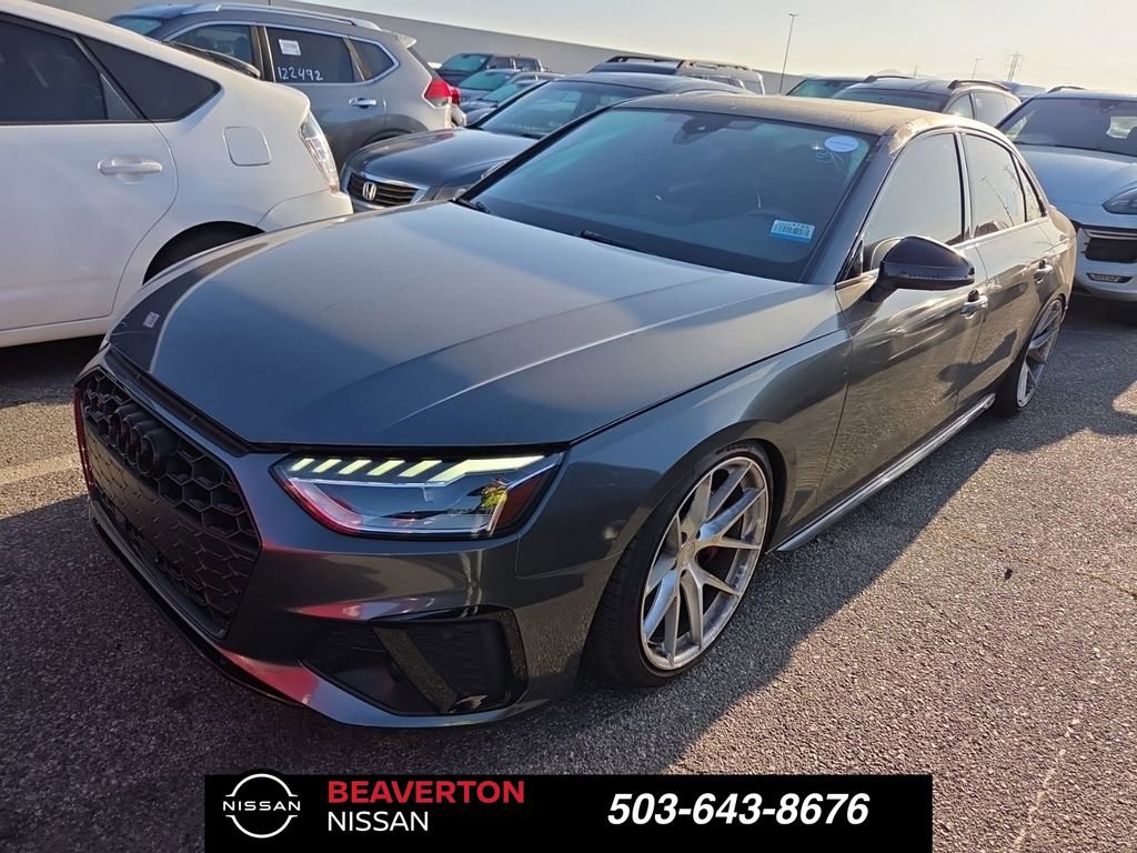 Used 2021 Audi S4 Premium Plus w/ Premium Plus Package AWD/4WD image 1
