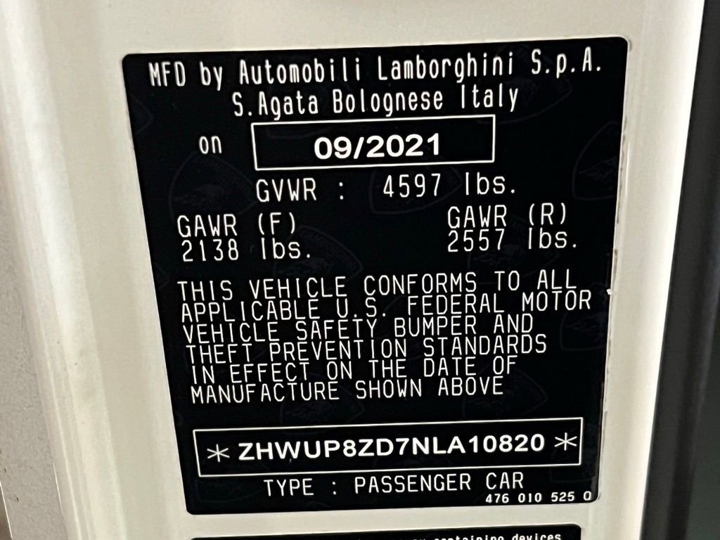Used 2022 Lamborghini Aventador LP 780-4 Ultimae image 14
