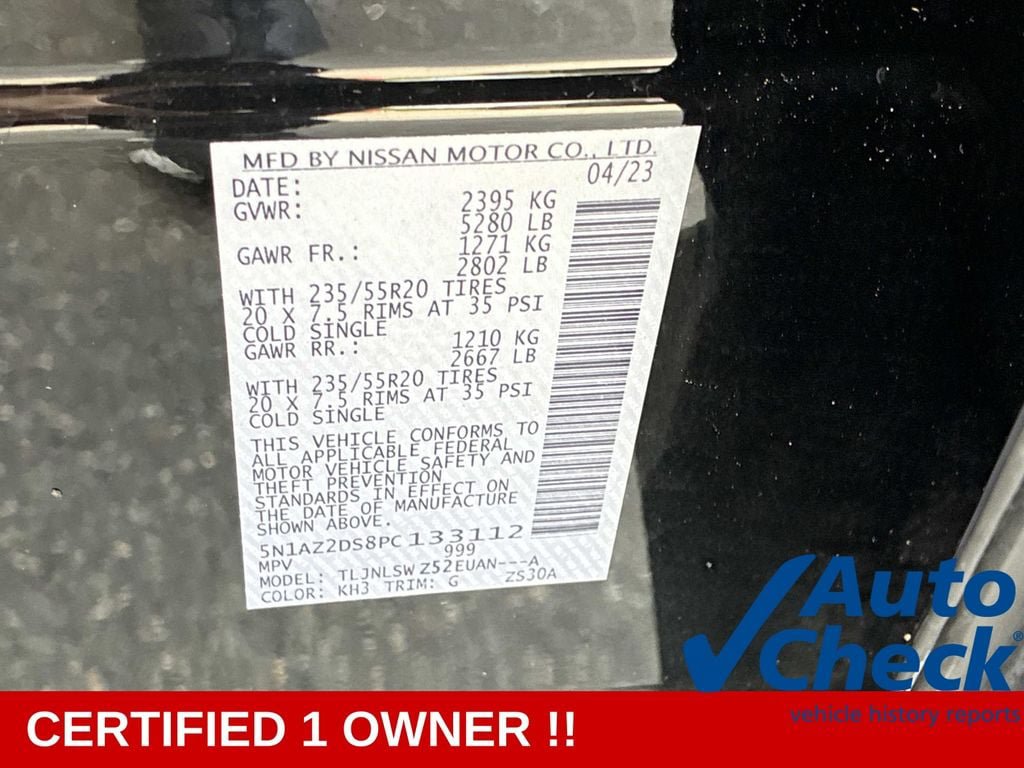Certified 2023 Nissan Murano Platinum w/ Cargo Package AWD/4WD image 24
