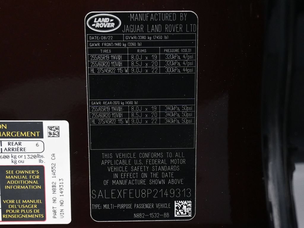 Used 2023 Land Rover Defender 130 X AWD/4WD image 25
