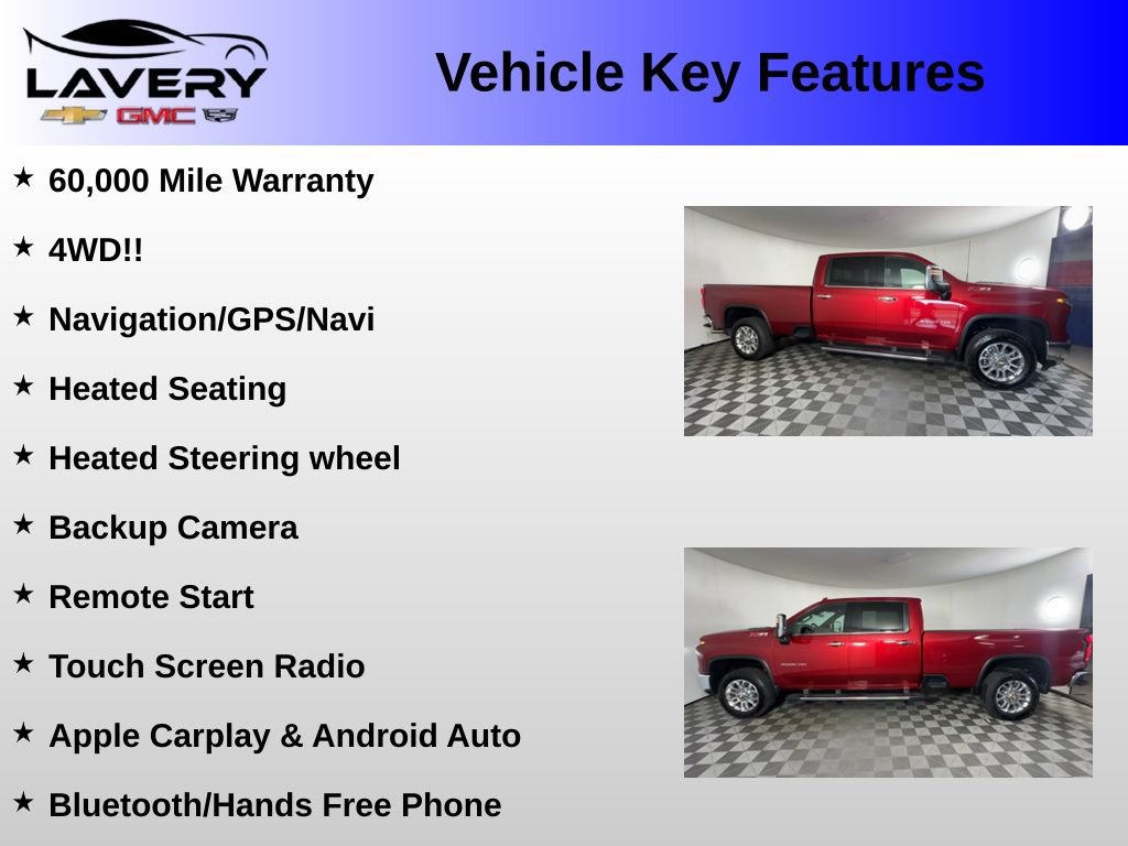 Used 2025 Chevrolet Silverado 3500 LTZ w/ LTZ Premium Package AWD/4WD image 2