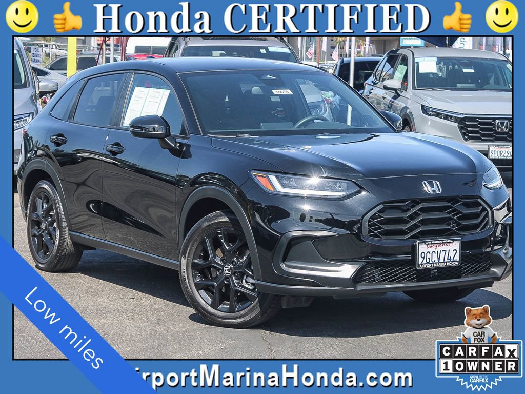 Certified 2023 Honda HR-V Sport image 1