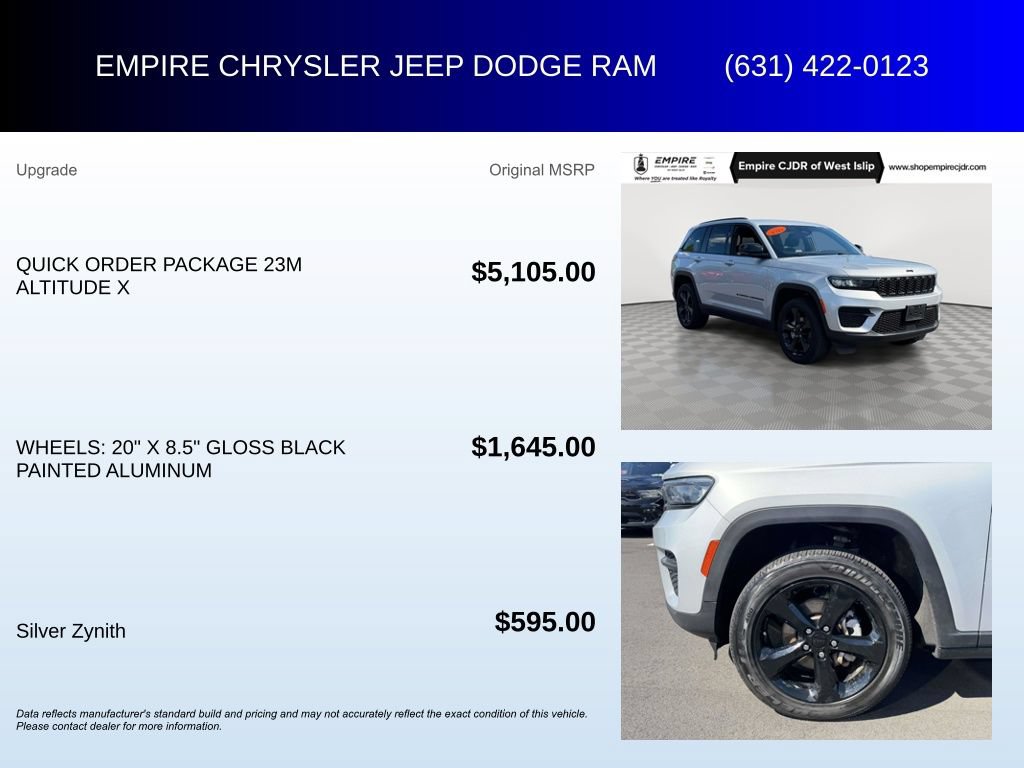 Used 2023 Jeep Grand Cherokee Altitude AWD/4WD image 6