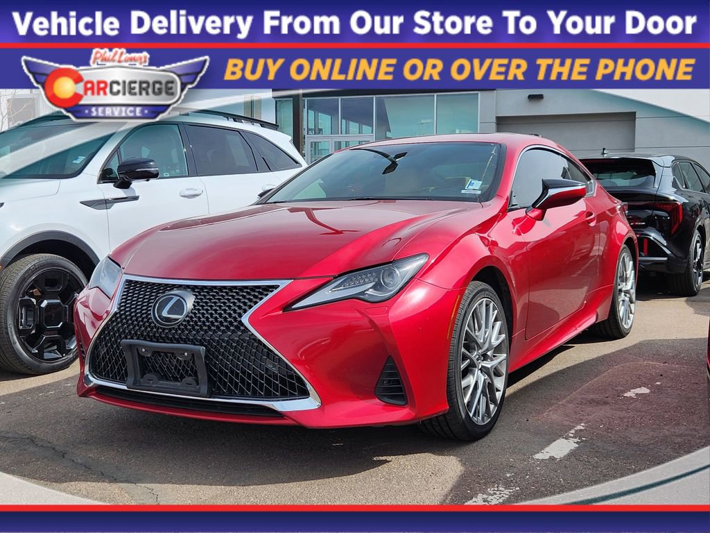Used 2019 Lexus RC 300 AWD w/ Premium Package