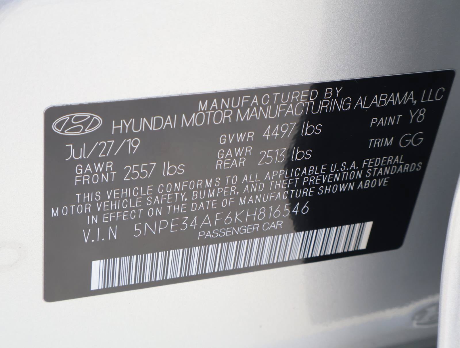 Used 2019 Hyundai Sonata Limited w/ Ultimate Package 04 FWD image 19