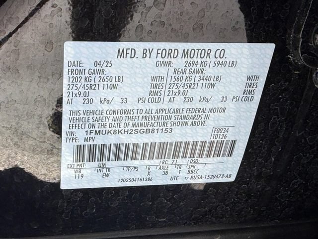 Used 2025 Ford Explorer ST-Line w/ ST-Line Street Pack AWD/4WD image 27