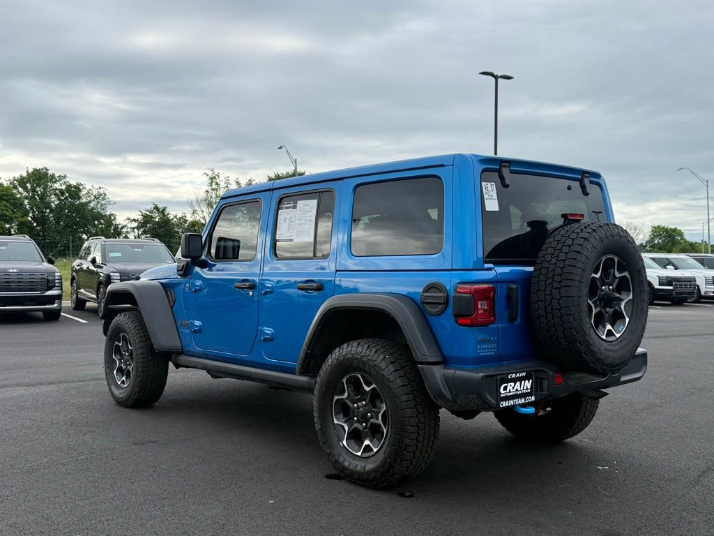 Used 2022 Jeep Wrangler Unlimited Rubicon 4xe w/ Cold Weather Group image 8