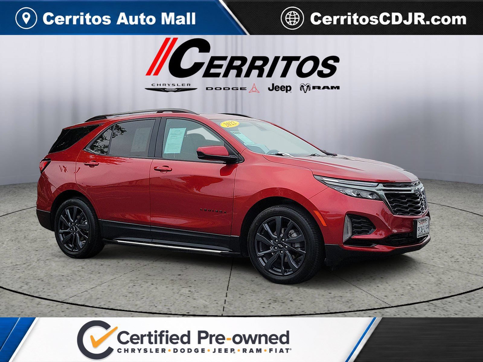 Used 2022 Chevrolet Equinox RS