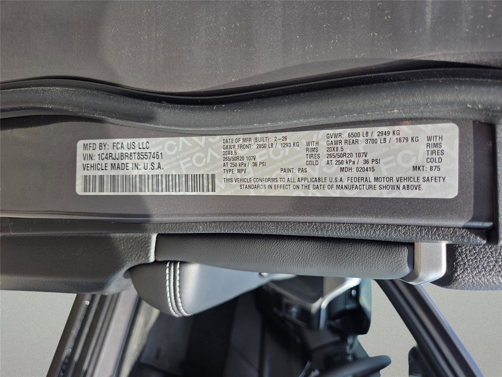 New 2026 Jeep Grand Cherokee L Limited image 33