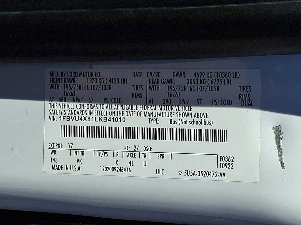 Used 2020 Ford Transit 350 XL image 28