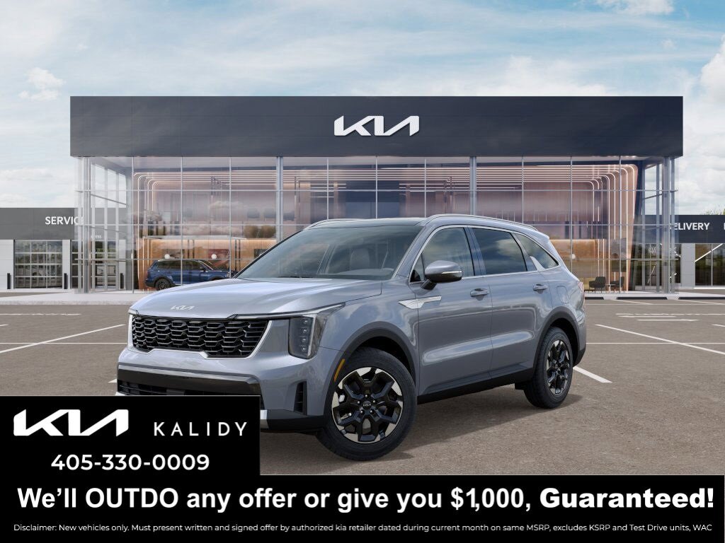 New 2025 Kia Sorento S w/ Panoramic Sunroof Package