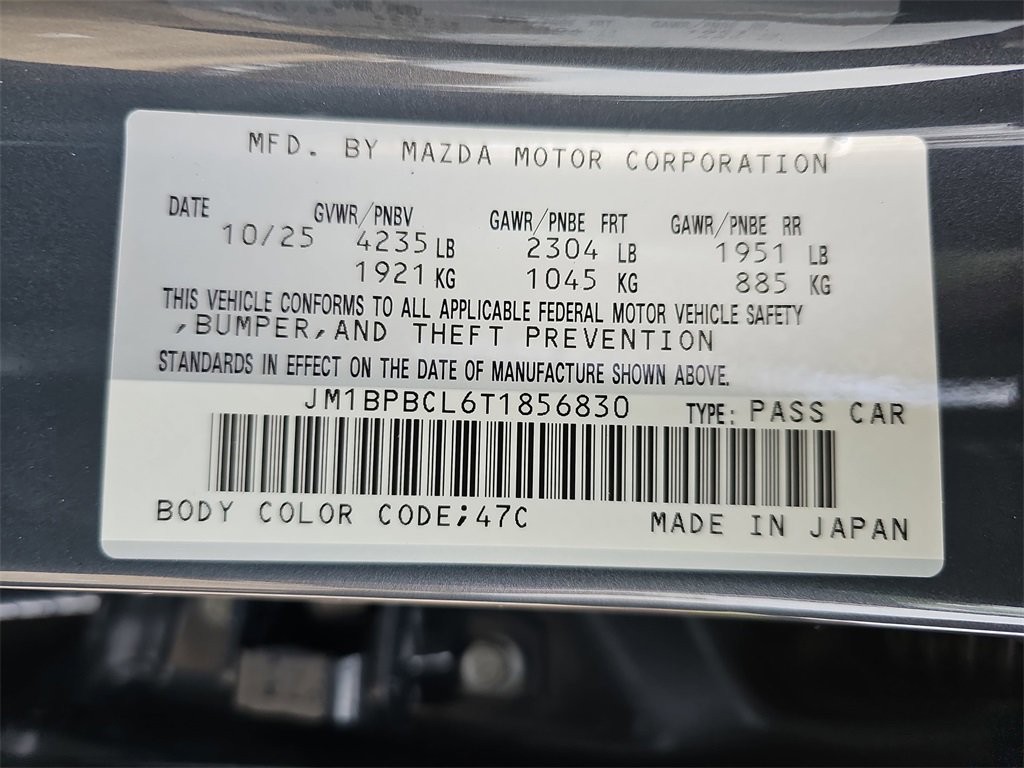 New 2026 MAZDA MAZDA3 Carbon image 34