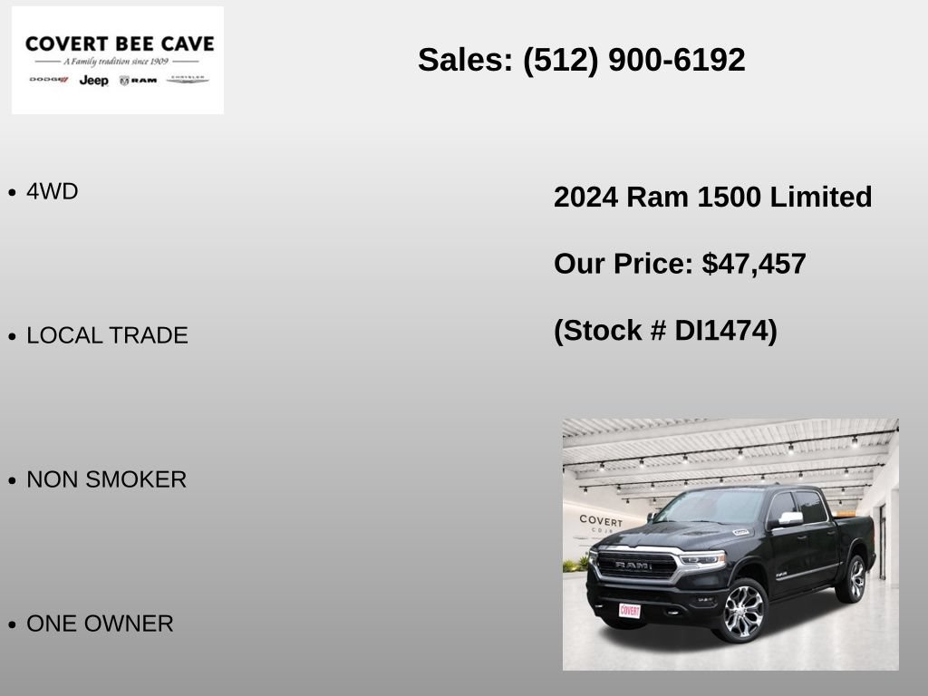 Used 2024 RAM 1500 Limited AWD/4WD image 7