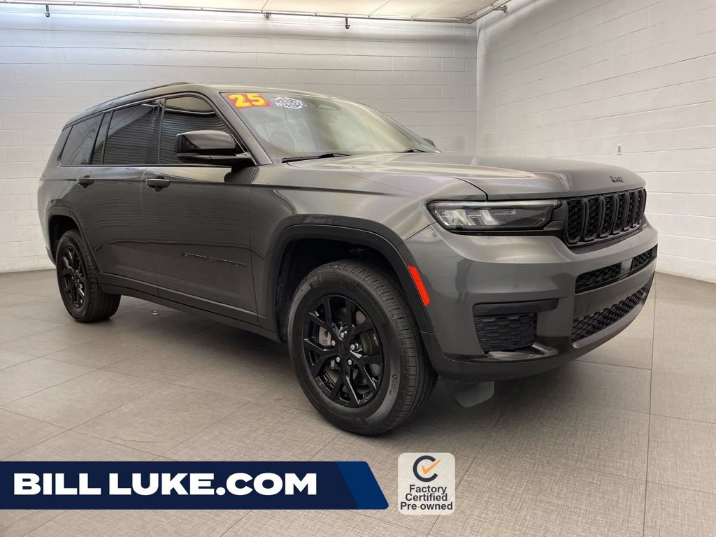 Certified 2025 Jeep Grand Cherokee L Altitude AWD/4WD image 1