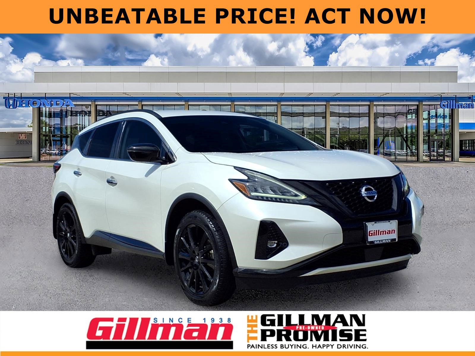 Used 2022 Nissan Murano SV w/ SV Midnight Edition Package FWD image 1