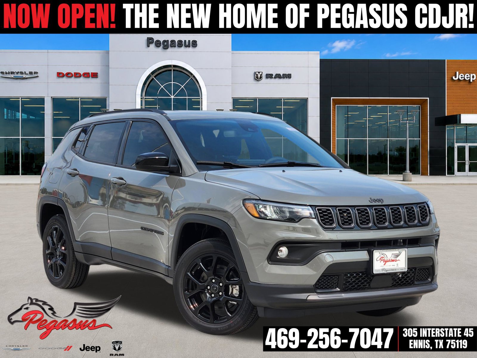 New 2026 Jeep Compass Latitude AWD/4WD 360° Tour